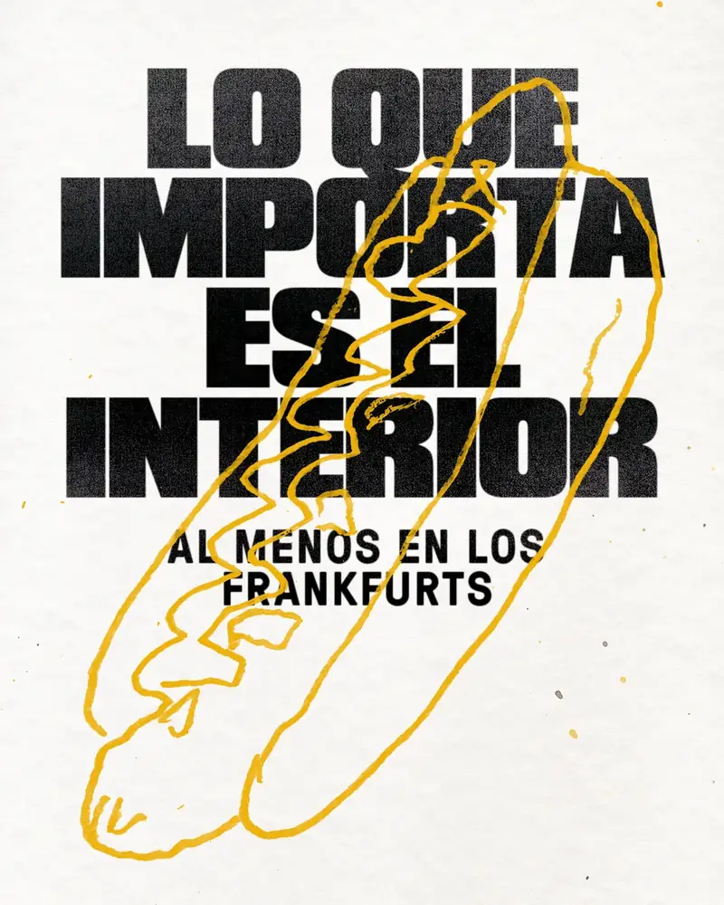 HOT Frankfurt poster — Lo que importa es el interior